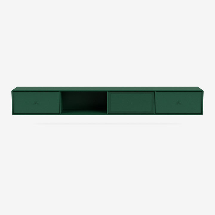 Meuble Tv Octave VII par Peter J. Lassen - Montana-136 Pine-Rail mural-The Woods Gallery
