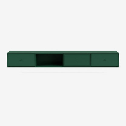 Meuble Tv Octave VII par Peter J. Lassen - Montana-136 Pine-Rail mural-The Woods Gallery