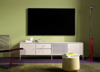 Meuble Tv Octave VIII par Peter J. Lassen - Montana-02 Fjord-Avec rail de suspension-The Woods Gallery