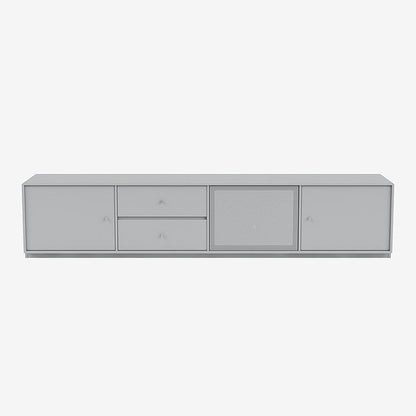 Meuble Tv Octave VIII par Peter J. Lassen - Montana-02 Fjord-Plinthe h 3cm-The Woods Gallery