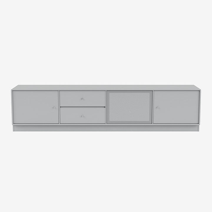 Meuble Tv Octave VIII par Peter J. Lassen - Montana-02 Fjord-Plinthe h 7cm-The Woods Gallery
