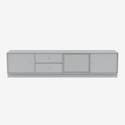 Meuble Tv Octave VIII par Peter J. Lassen - Montana-02 Fjord-Plinthe h 7cm-The Woods Gallery