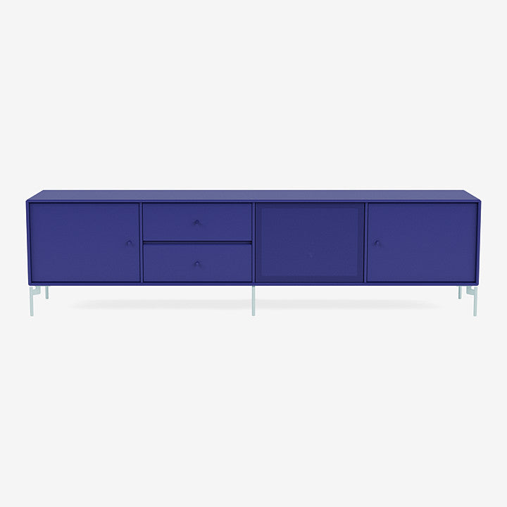Meuble Tv Octave VIII par Peter J. Lassen - Montana-135 Monarch-Pieds h 12.6cm-The Woods Gallery