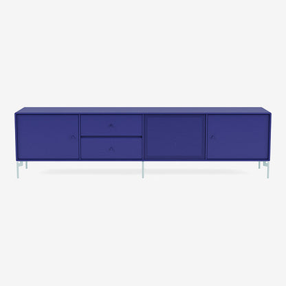 Meuble Tv Octave VIII par Peter J. Lassen - Montana-135 Monarch-Pieds h 12.6cm-The Woods Gallery