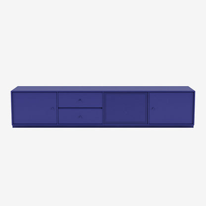 Meuble Tv Octave VIII par Peter J. Lassen - Montana-135 Monarch-Plinthe h 3cm-The Woods Gallery