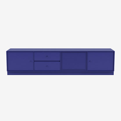 Meuble Tv Octave VIII par Peter J. Lassen - Montana-135 Monarch-Plinthe h 7cm-The Woods Gallery
