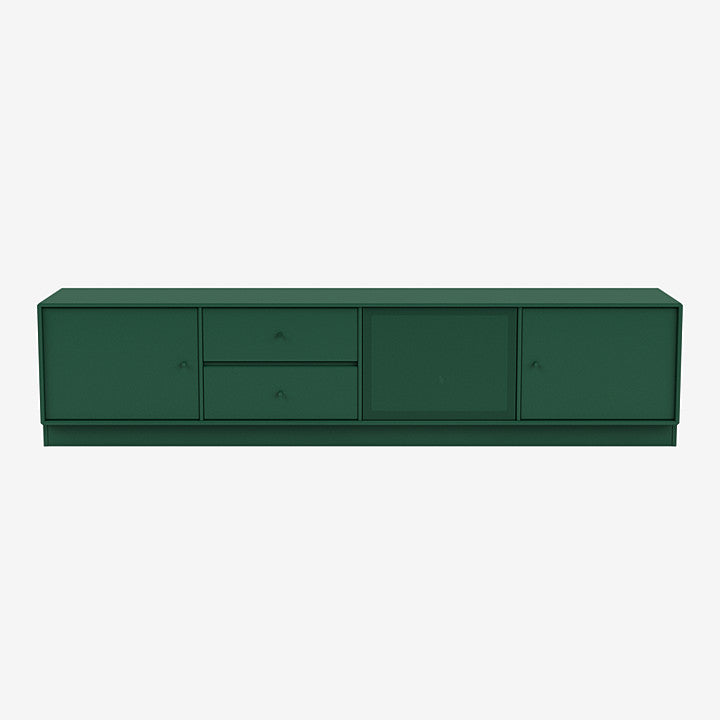 Meuble Tv Octave VIII par Peter J. Lassen - Montana-136 Pine-Plinthe h 7cm-The Woods Gallery