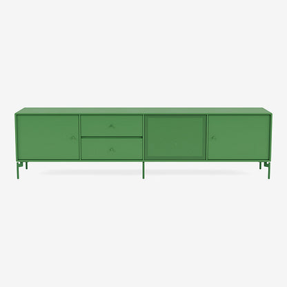 Meuble Tv Octave VIII par Peter J. Lassen - Montana-152 Parsley-Pieds h 12.6cm-The Woods Gallery