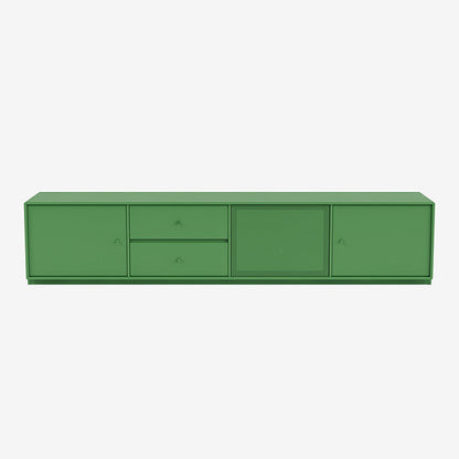 Meuble Tv Octave VIII par Peter J. Lassen - Montana-152 Parsley-Plinthe h 3cm-The Woods Gallery