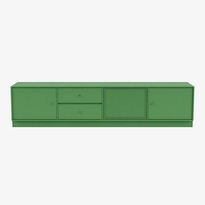 Meuble Tv Octave VIII par Peter J. Lassen - Montana-152 Parsley-Plinthe h 7cm-The Woods Gallery
