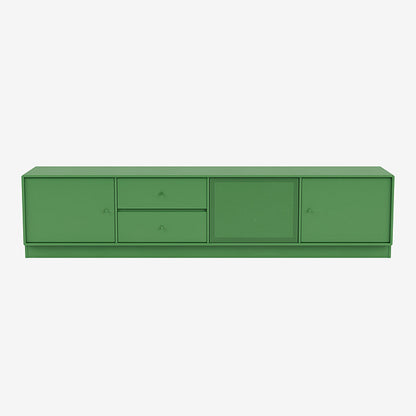Meuble Tv Octave VIII par Peter J. Lassen - Montana-152 Parsley-Plinthe h 7cm-The Woods Gallery