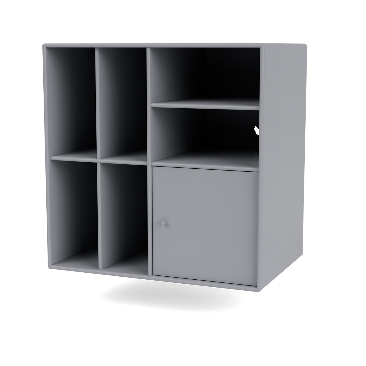 Meuble de Rangement Spin II par Peter J. Lassen, laque 100 Graphic, suspendu au mur, packshot Montana