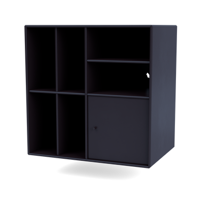 Meuble de Rangement Spin II par Peter J. Lassen, laque 147 Shadow, suspendu au mur, packshot Montana