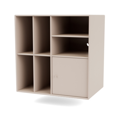 Meuble de Rangement Spin II par Peter J. Lassen, laque 168 Clay, suspendu au mur, packshot Montana