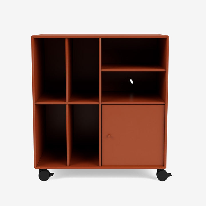 Meuble de Rangement Spin II par Peter J. Lassen - Montana-02 Fjord-Avec rail de suspension-The Woods Gallery