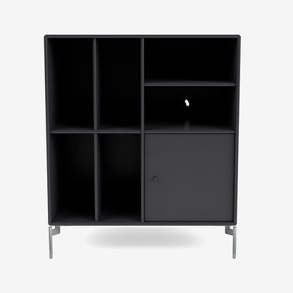 Meuble de Rangement Spin II par Peter J. Lassen - Montana-04 Anthracite-Pieds h 12.6cm-The Woods Gallery