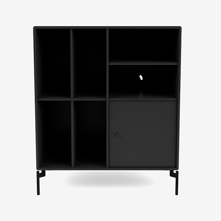 Meuble de Rangement Spin II par Peter J. Lassen - Montana-05 Black-Pieds h 12.6cm-The Woods Gallery