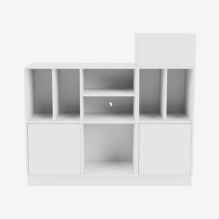 Meuble de Rangement Spin III par Peter J. Lassen - Montana-02 Fjord-Avec rail de suspension-The Woods Gallery