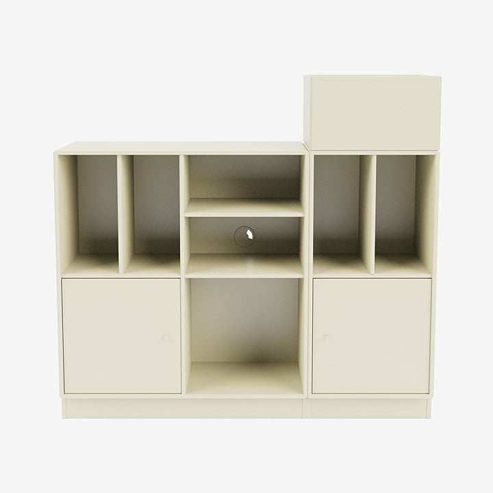 Meuble de Rangement Spin III par Peter J. Lassen - Montana-02 Fjord-Avec rail de suspension-The Woods Gallery