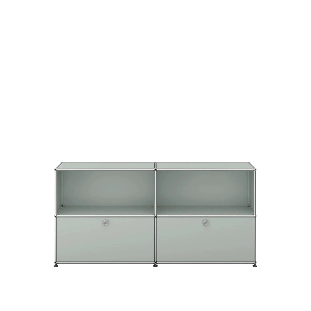 Meuble de Rangement USM C2 - Usm Haller-Vert-The Woods Gallery