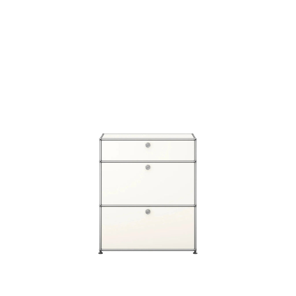 Meuble de Rangement USM M25 - Usm Haller-Blanc-The Woods Gallery