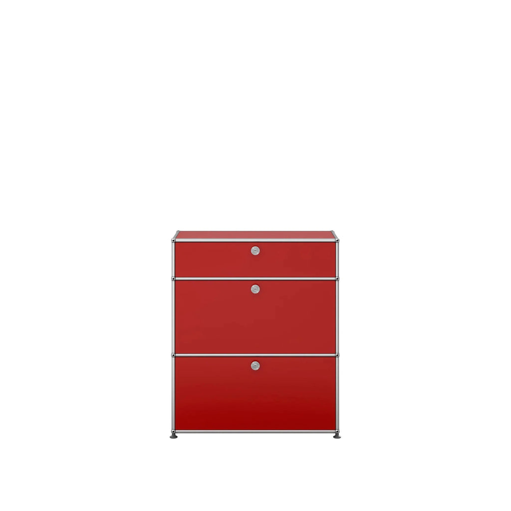 Meuble de Rangement USM M25 - Usm Haller-Rouge-The Woods Gallery