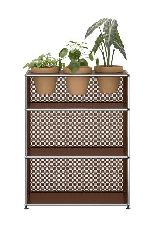 Meuble de rangement USM M56 - Usm Haller-Vert-The Woods Gallery