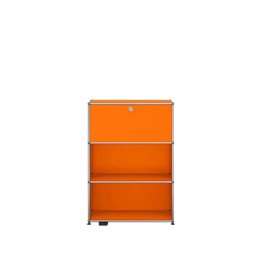 Meuble de rangement USM M58 - Usm Haller-Orange-The Woods Gallery