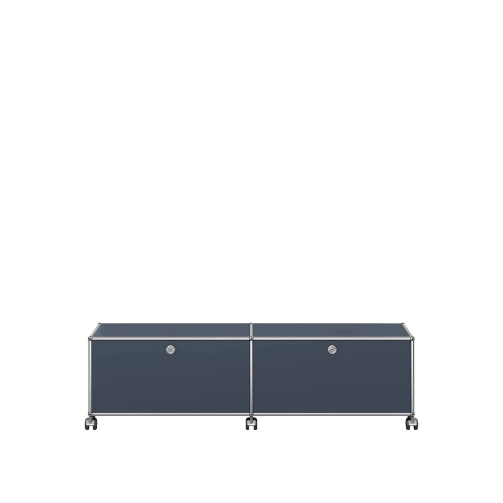 Meuble de rangement USM M61 - Usm Haller-Anthracite-The Woods Gallery