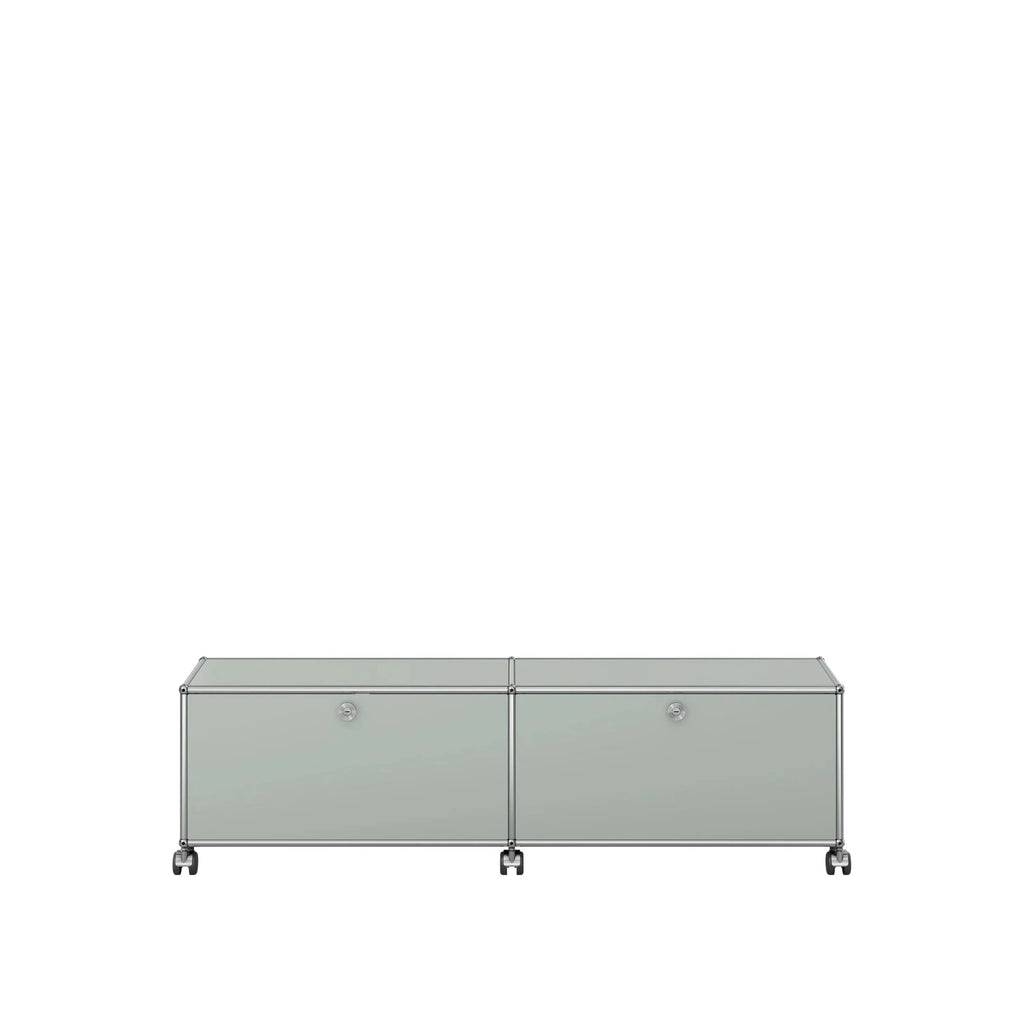 Meuble de rangement USM M61 - Usm Haller-Gris clair-The Woods Gallery