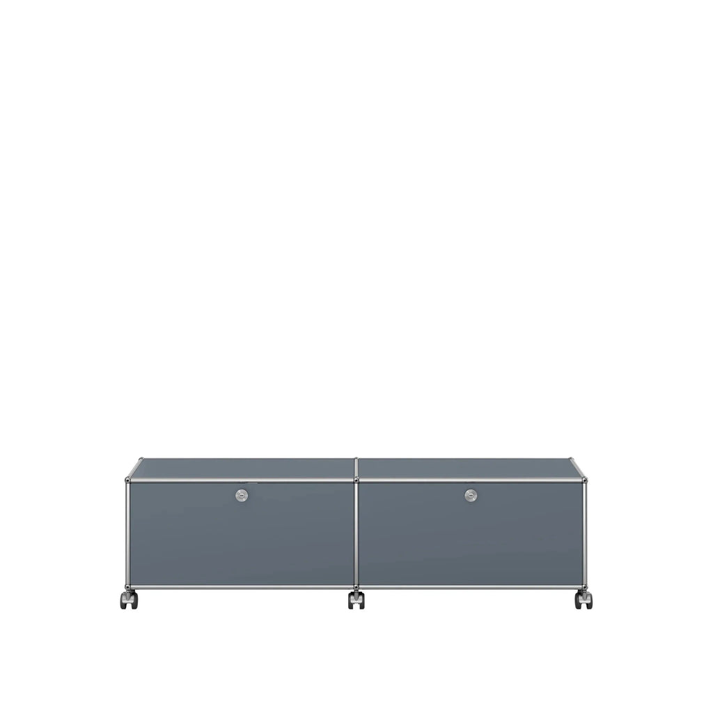 Meuble de rangement USM M61 - Usm Haller-Gris moyen-The Woods Gallery