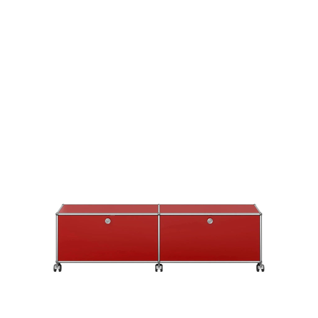 Meuble de rangement USM M61 - Usm Haller-Rouge-The Woods Gallery