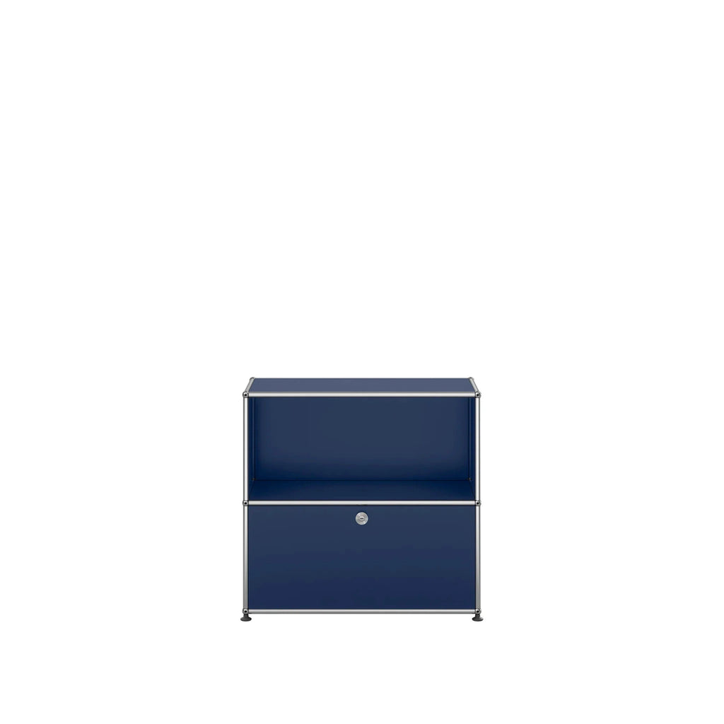 Meuble de rangement USM M62 - Usm Haller-Bleu acier-The Woods Gallery