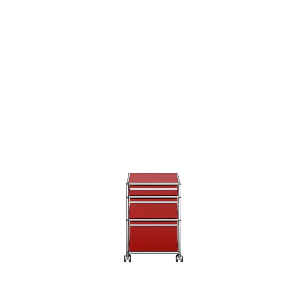 Meuble de rangement USM M63 - Usm Haller-Rouge-The Woods Gallery