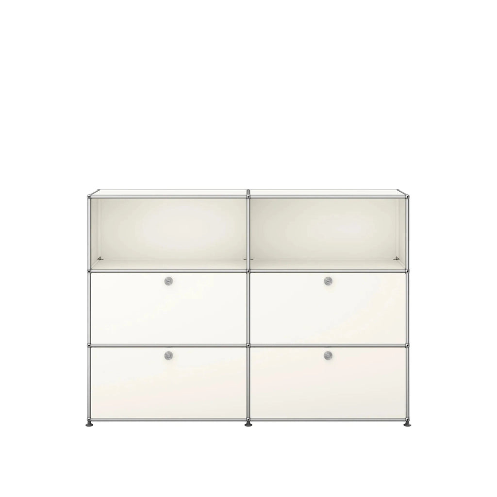 Meuble de rangement USM M64 - Usm Haller-Blanc-The Woods Gallery