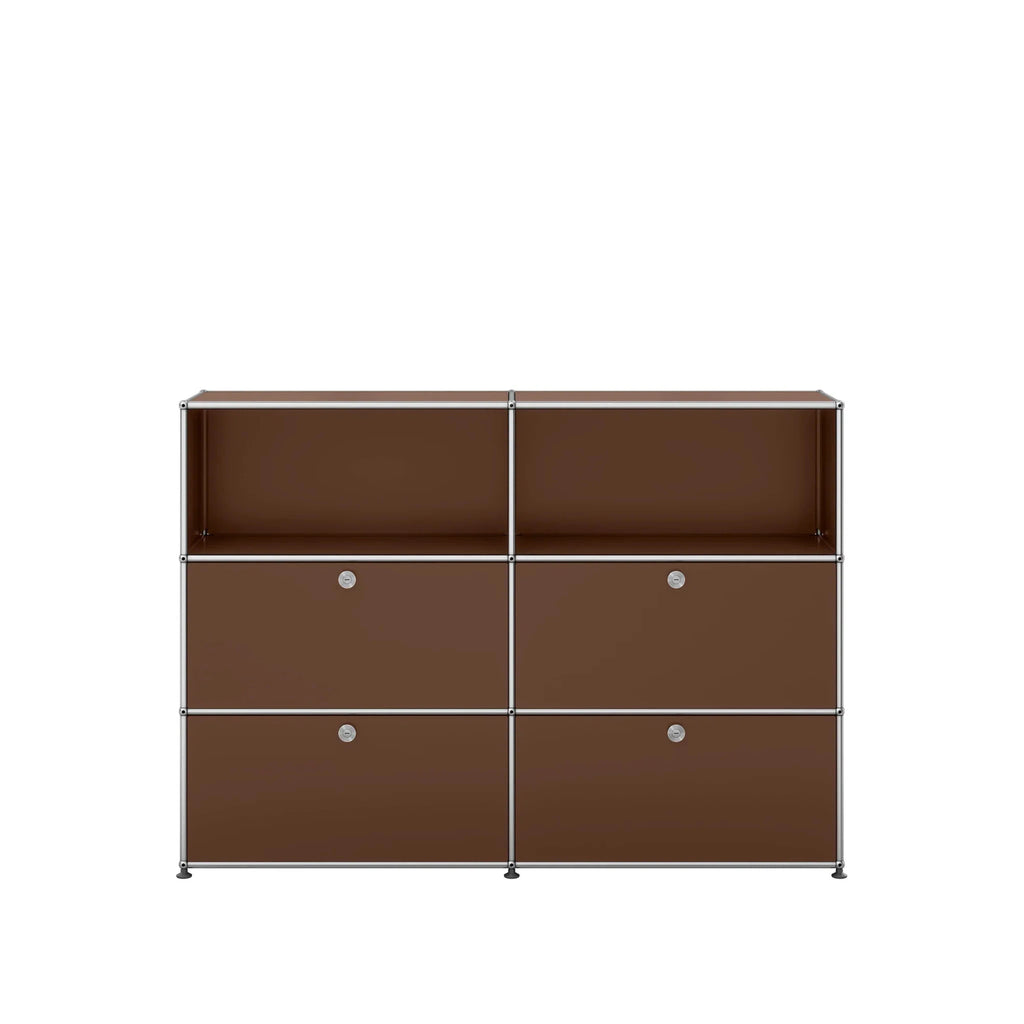 Meuble de rangement USM M64 - Usm Haller-Marron-The Woods Gallery