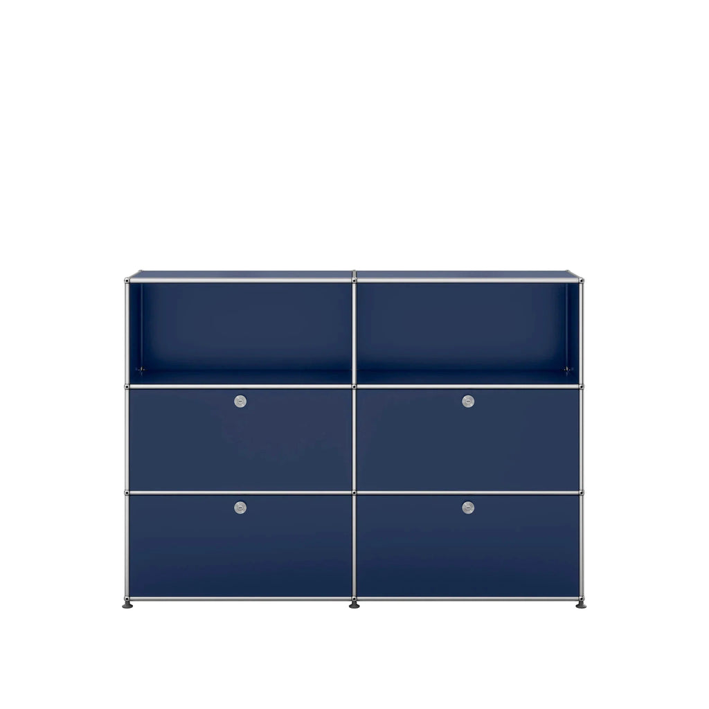 Meuble de rangement USM M64 - Usm Haller-Vert-The Woods Gallery