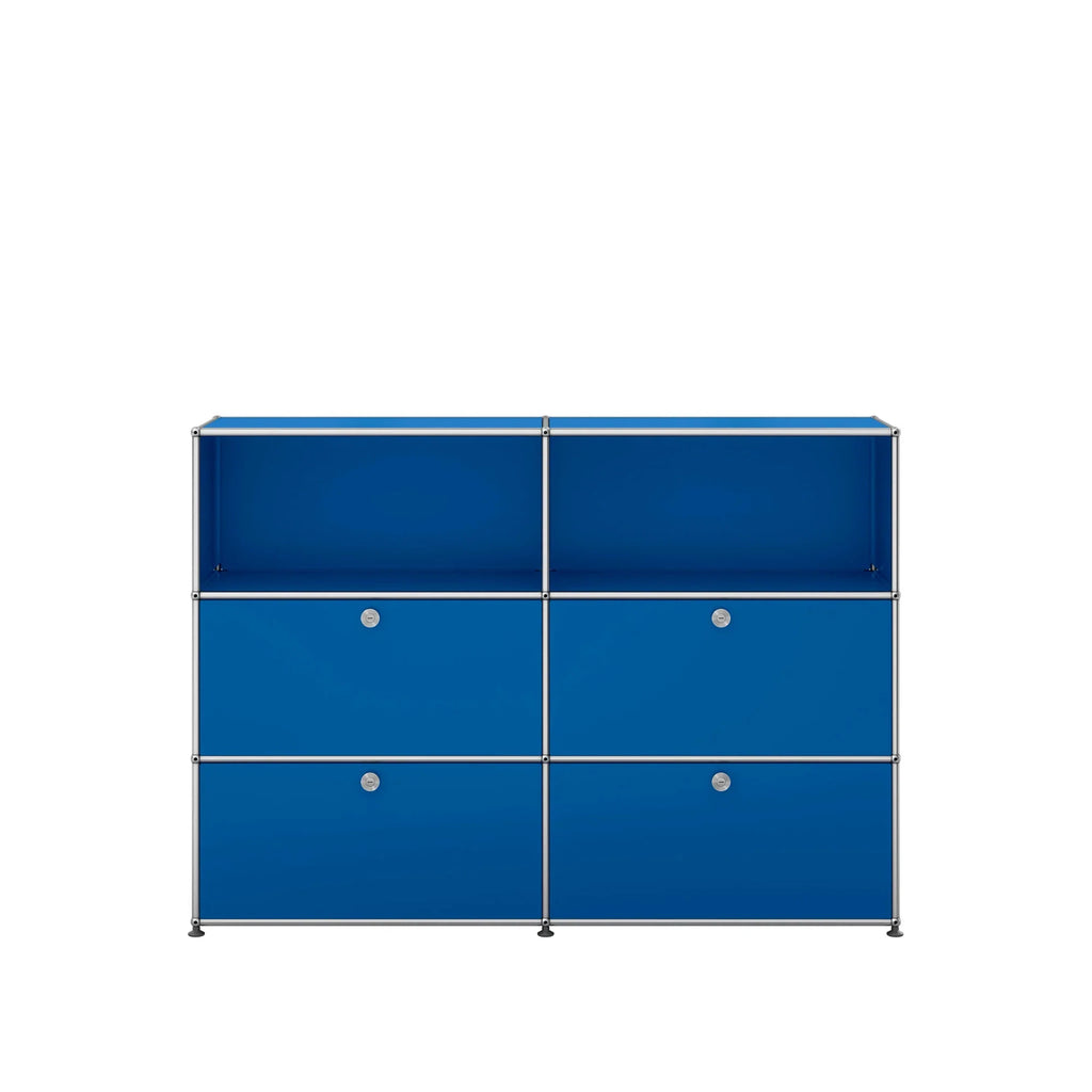 Meuble de rangement USM M64 - Usm Haller-Vert-The Woods Gallery