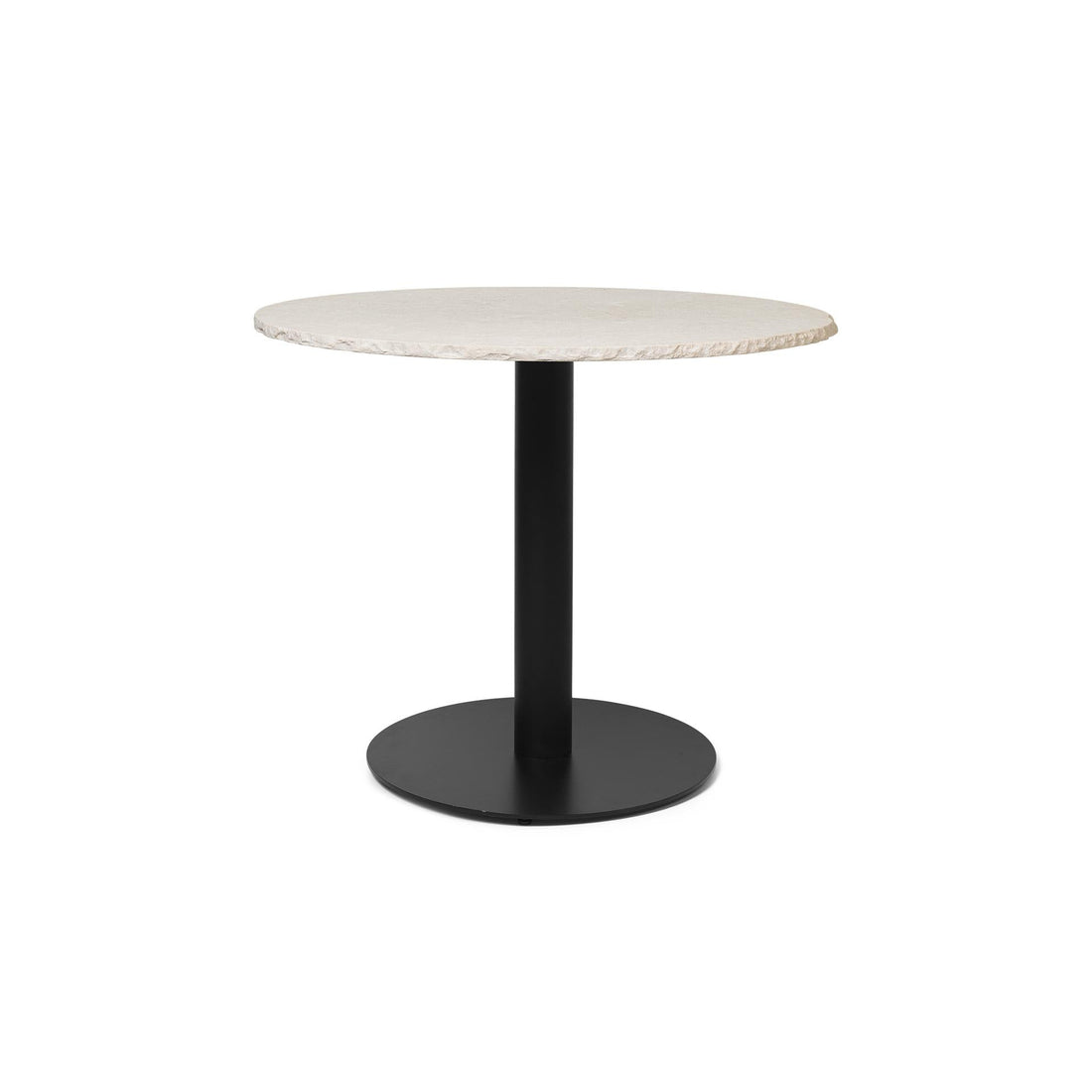 Mineral Dining Table Ø 90 - Bianco Curia - Ferm Living-The Woods Gallery
