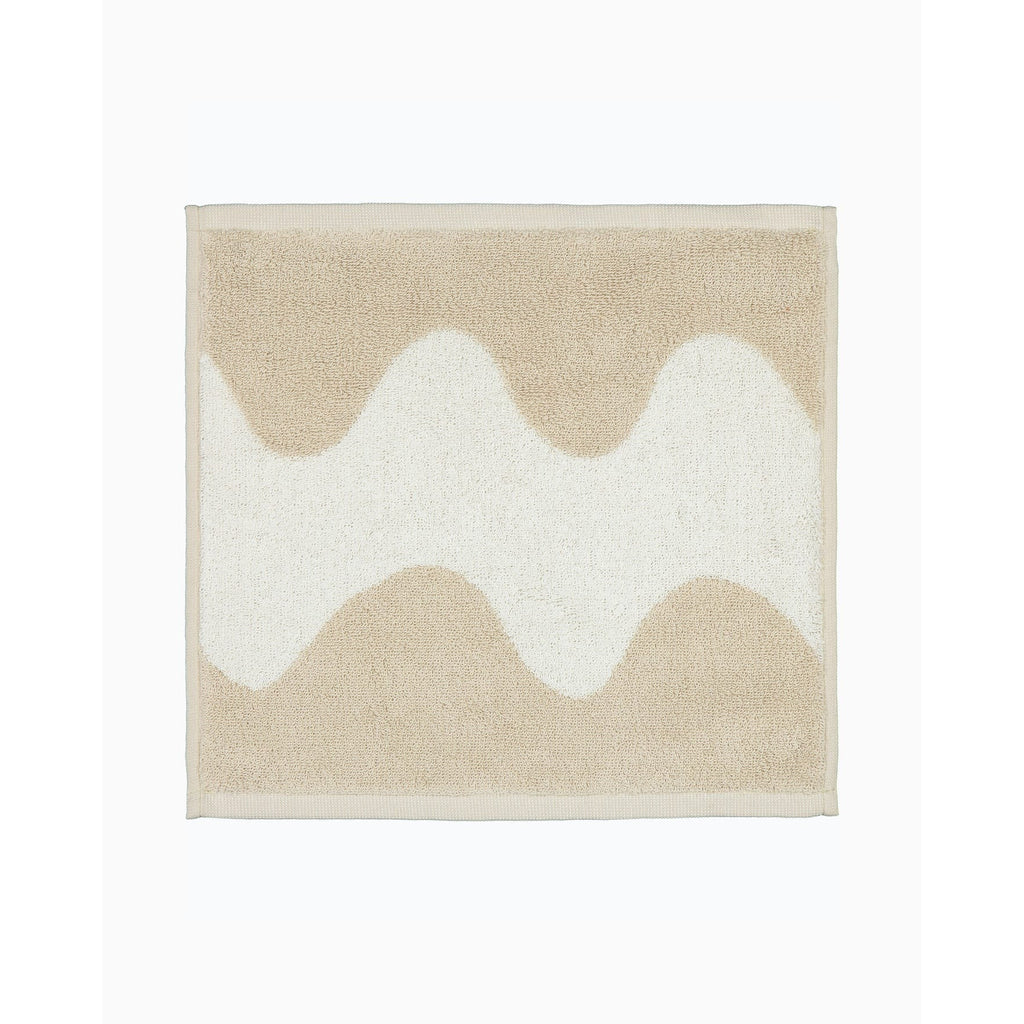 Mini serviette Lokki - Marimekko-beige - blanc-The Woods Gallery