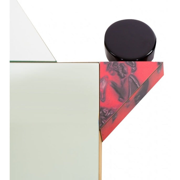 Miroir Diva par Ettore Sottsass, 1984 - Memphis Milano-The Woods Gallery