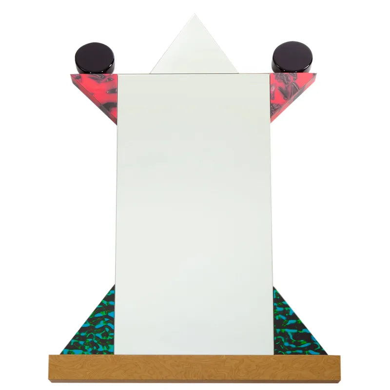 Miroir Diva par Ettore Sottsass, 1984 - Memphis Milano-The Woods Gallery