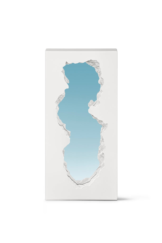 Miroir Guframini Broken Mirror de Snarkitecture - Gufram-Noir-The Woods Gallery