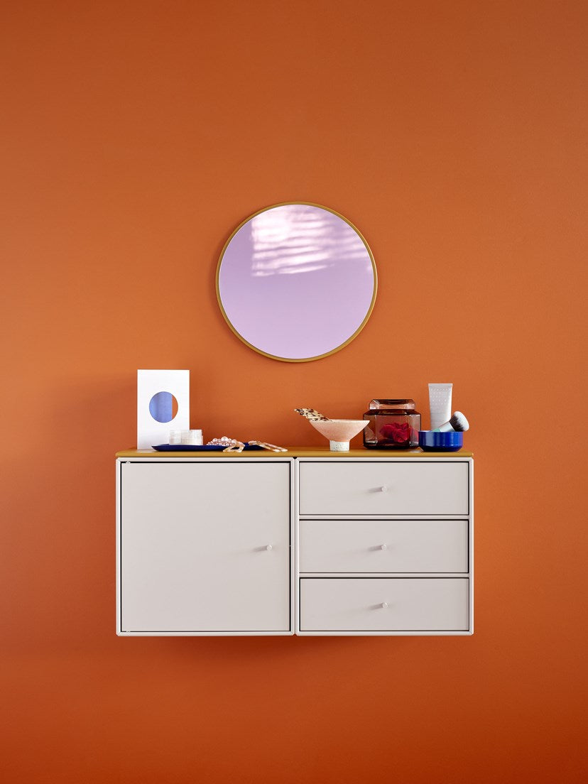 Miroir MCI Mini 35 cm - Montana Furniture-04 Anthracite-The Woods Gallery