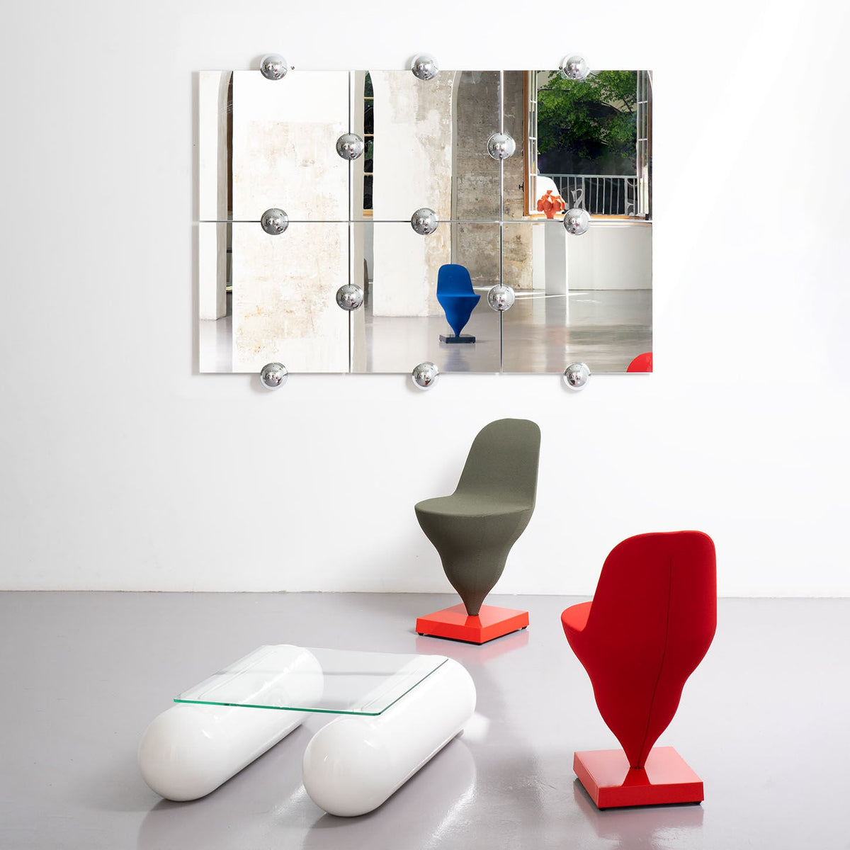 Miroir Sphera Crystal Palace L de Jean-Baptiste Fastrez - Moustache-The Woods Gallery