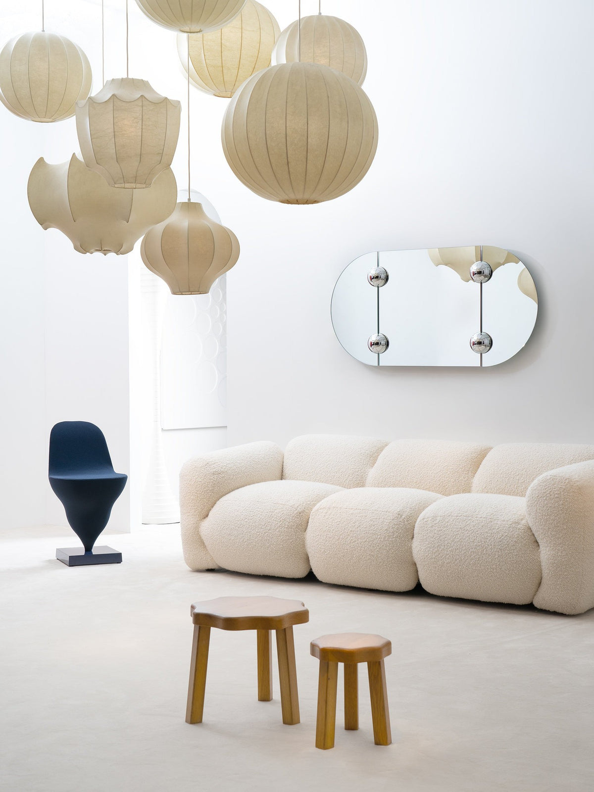 Miroir Sphera Oblong de Jean-Baptiste Fastrez - Moustache-The Woods Gallery