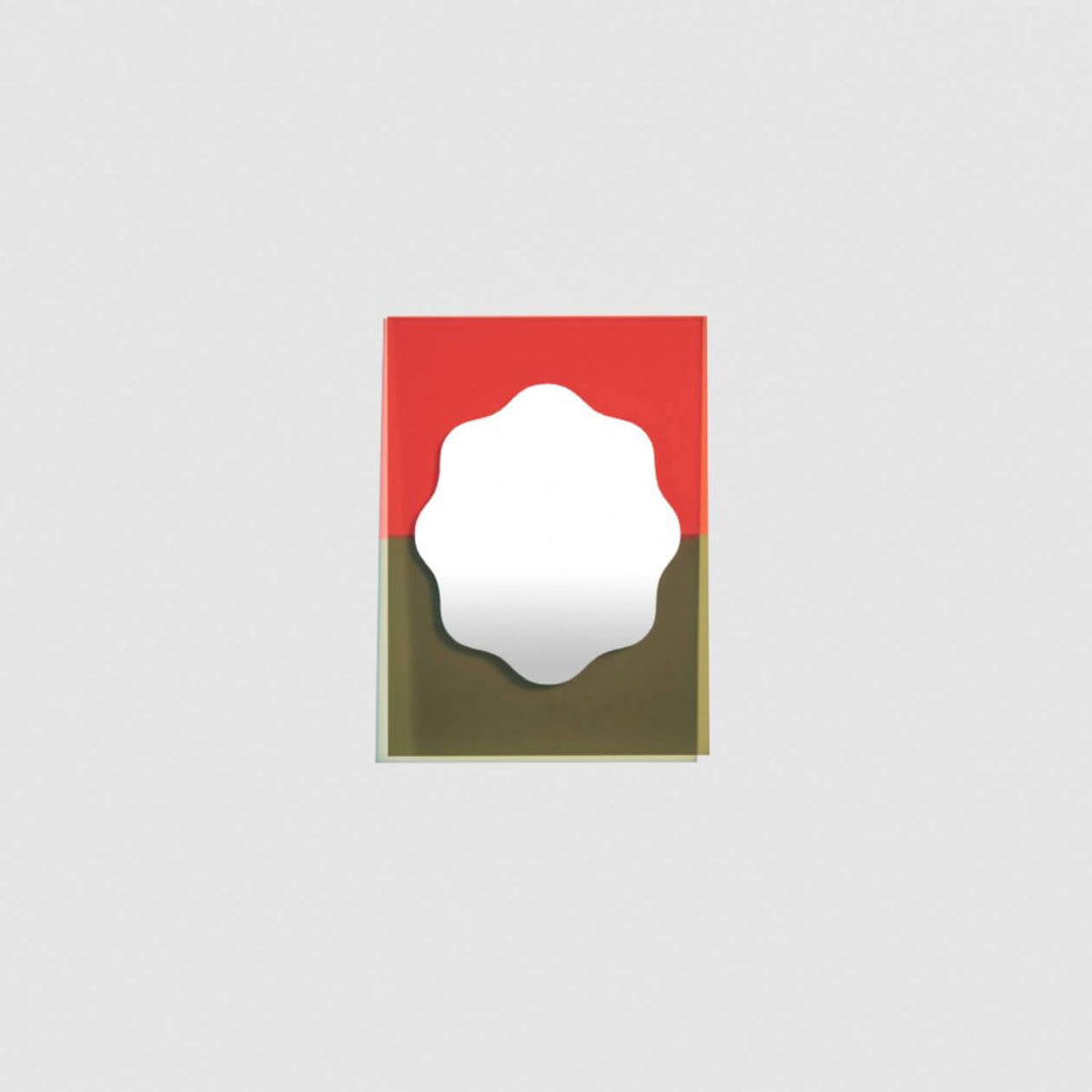 Miroir Wander S de AC/AL Studio - Petite Friture-Vert emeraude-The Woods Gallery