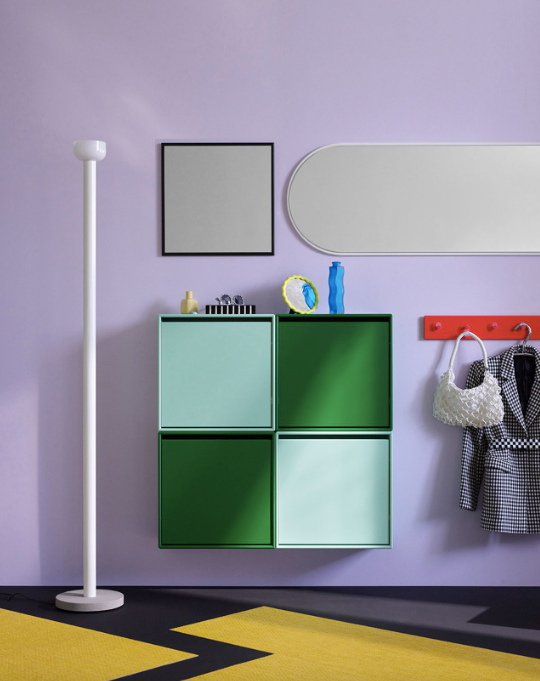 Miroir carré MSQ Mini H 35 cm - Montana Furniture-04 Anthracite-The Woods Gallery