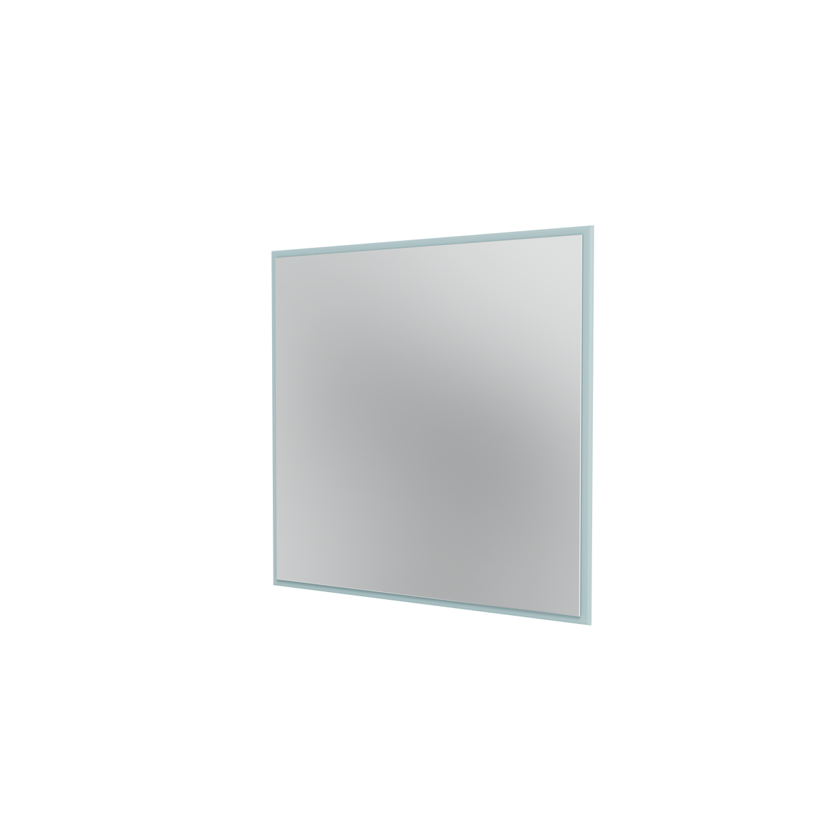 Miroir carré MSQ Mini H 35 cm par Montana, laque 148 Flint, packshot Montana