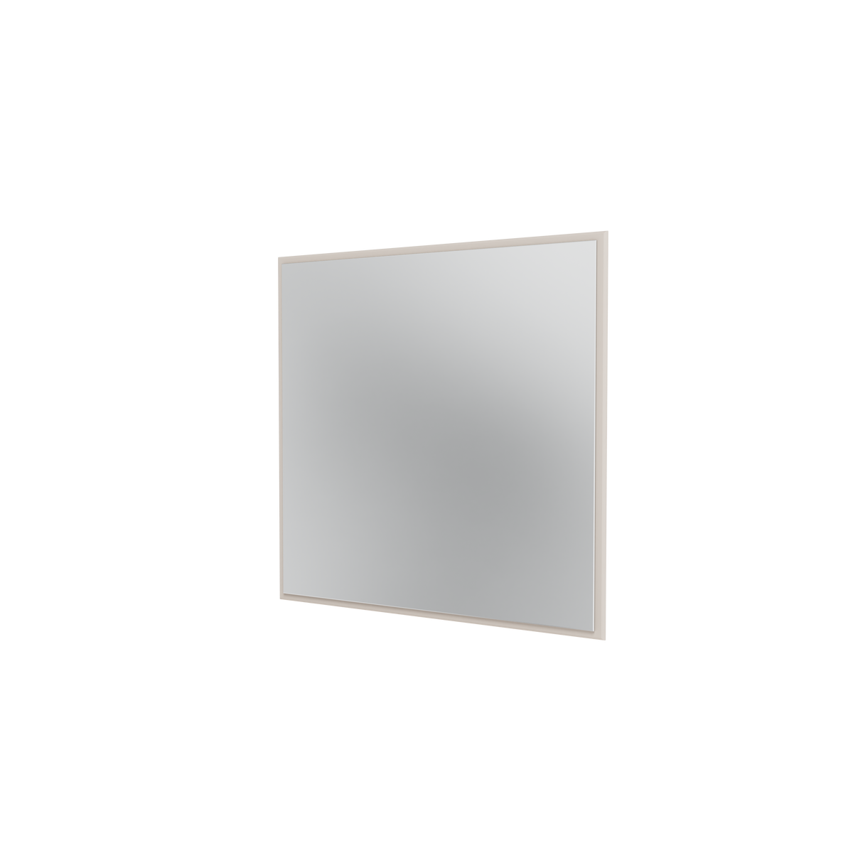 Miroir carré MSQ Mini H 35 cm par Montana, laque 168 Clay, packshot Montana